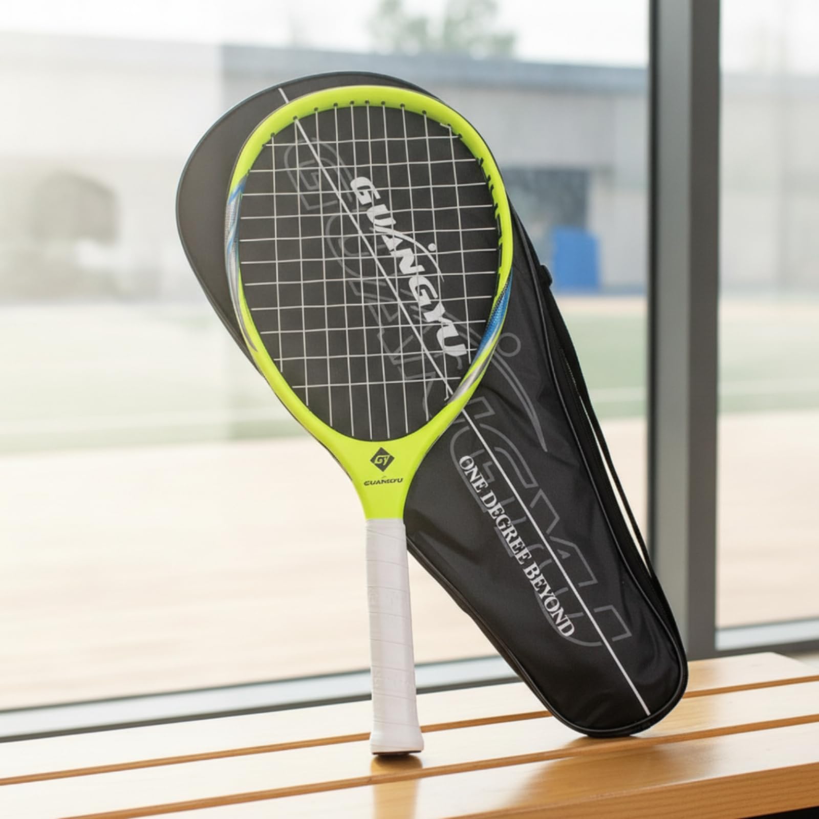 Racchetta con Custodia Leggera Racchetta da Tennis Leggero Attrezzatura per Adulti, Partite Amatoriali