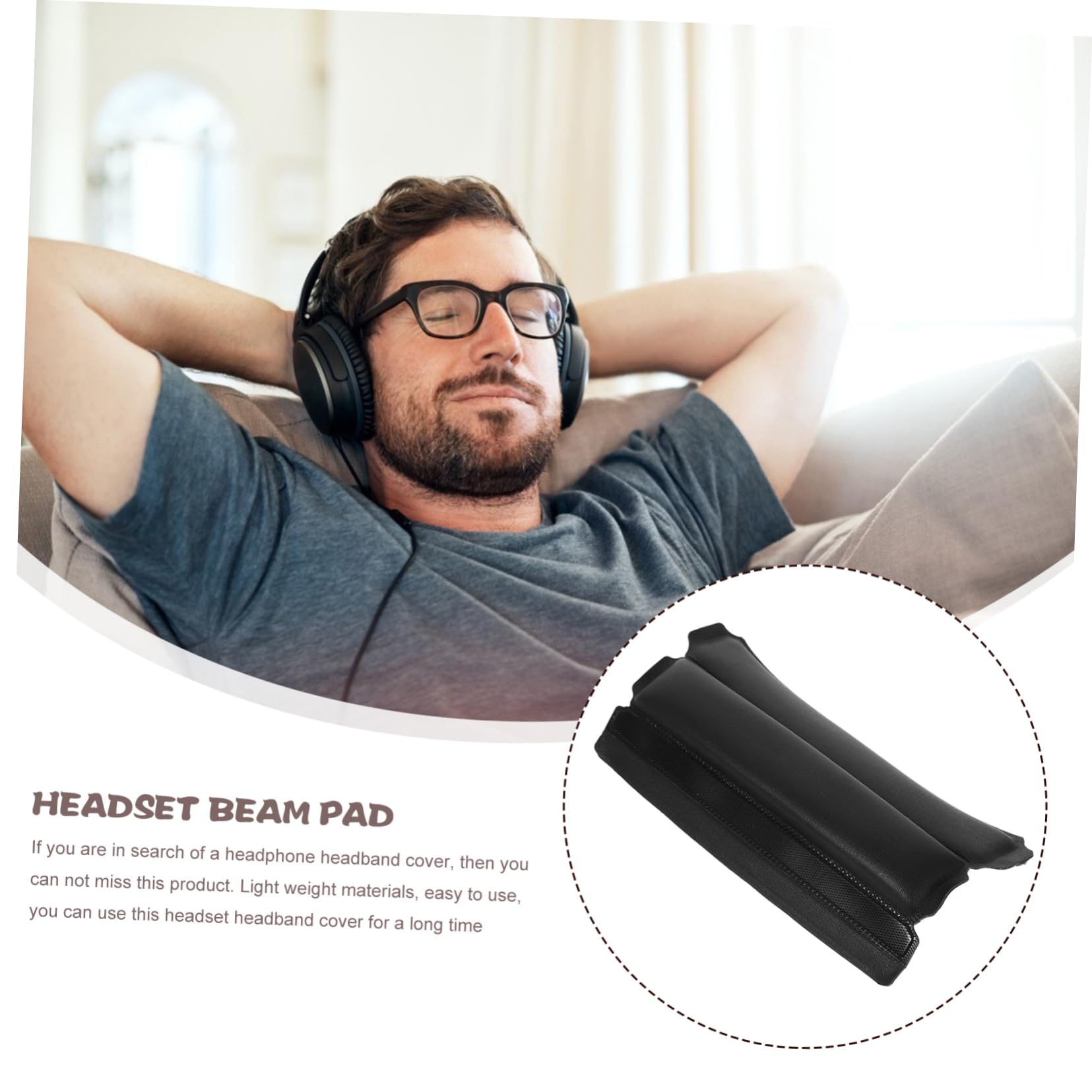 5 Piezas Auriculares Protector de Diadema para Auriculares Reemplazo de Compatible Protección para Estabilidad