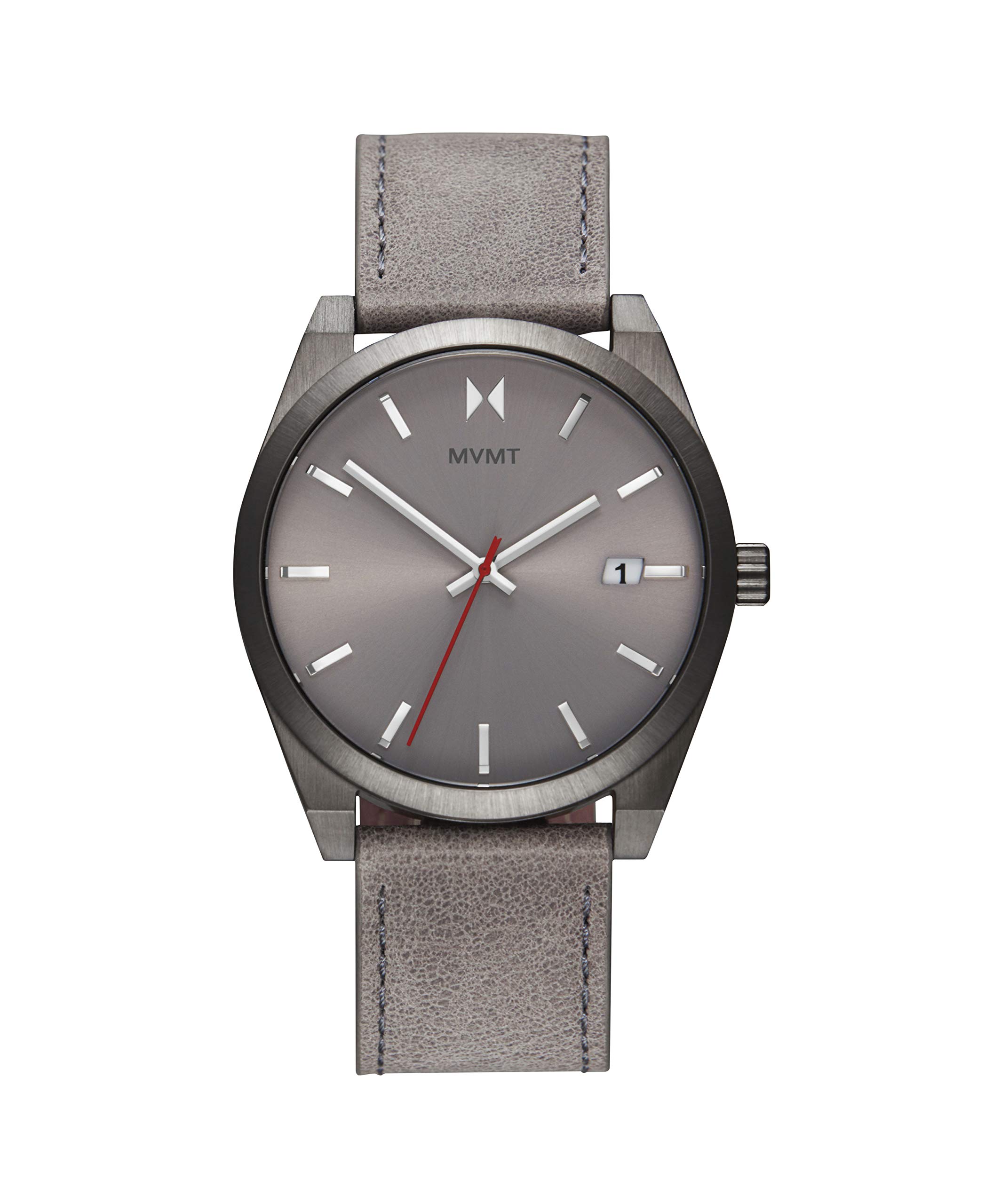 See full amazon price history chart for MVMT Element Qtz Analog Basic Calendar Grey Round Dial Mens Watch|Grey Leather Material|Grey Color Band - 28000042-D MVMT Element Qtz Analog Basic Calendar Grey Round Dial Mens Watch|Grey Leather Material|Grey Color Band - 28000042-D (B07Z3F194J) Amazon Price History, Amazon Price Tracker