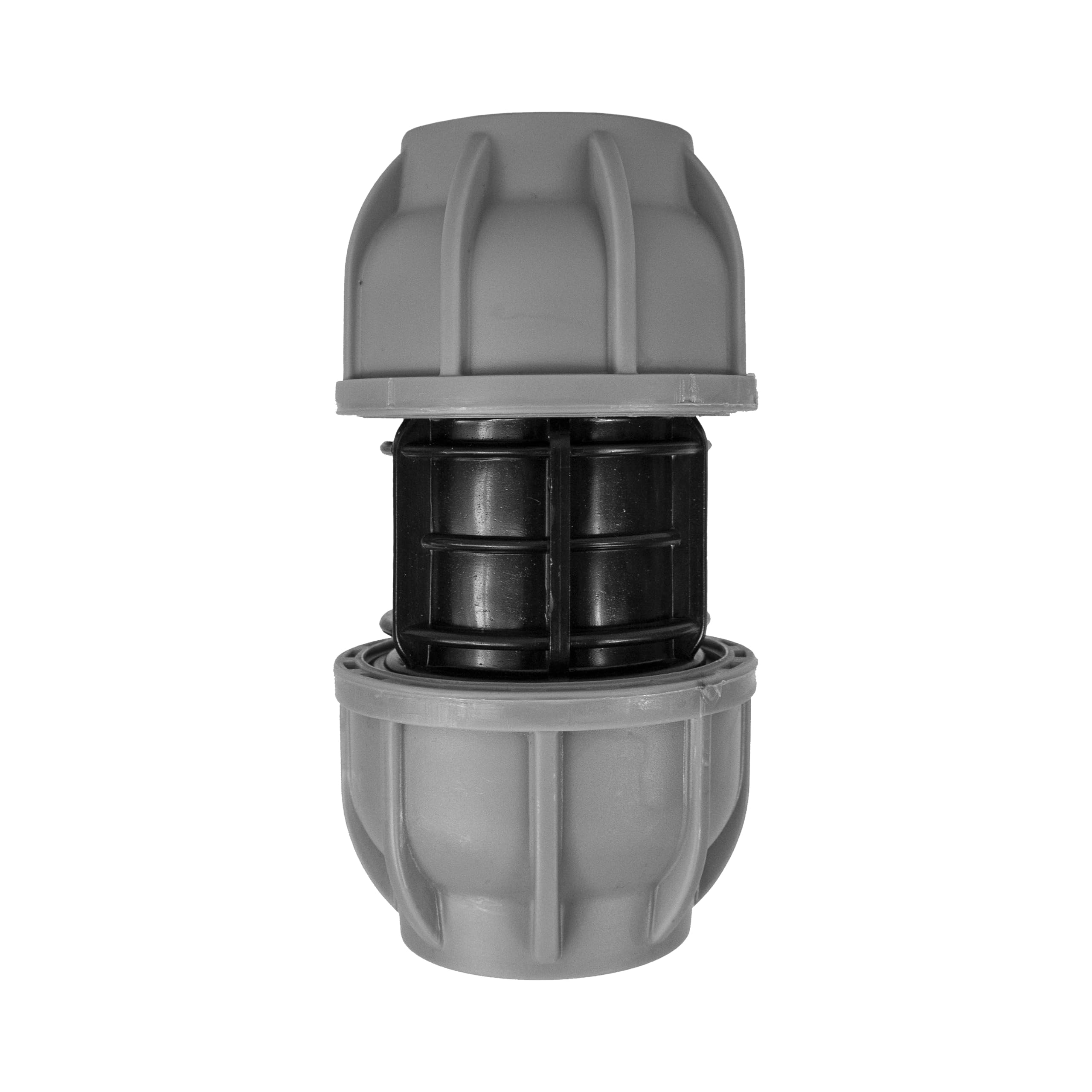 mdpe Water Pipe Compression Fittings,tee,Elbow and Straight Bulk Saver Pack of 5 (25mm Straight)