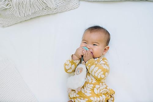 Miniatura 4 de Itzy Ritzy Juego de chupete y amor, llama de felpa desmontable y chupete de silicona verde a juego, ideal para edades de 0 meses en adelante, 0.07