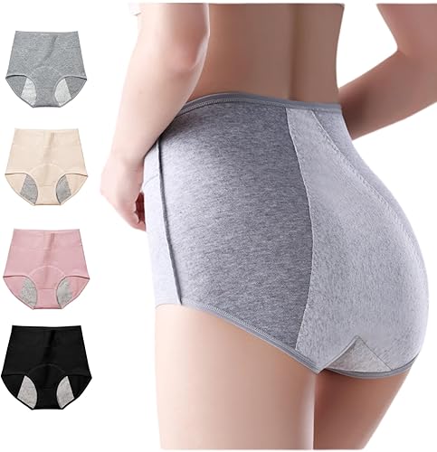 Miniatura 1 de Ropa interior lavable para incontinencia para mujer, bragas delgadas y ligeras resistentes a las fugas de orina, bragas protectoras reutilizables