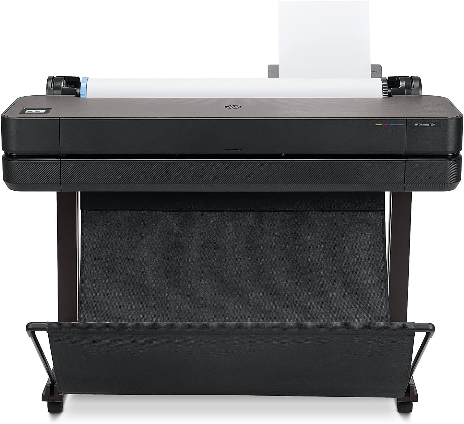 HP DesignJet T630 Stampante per Grandi Formati da 91 cm 5HB11A, Formati supportati da A4 ad A0, velocità 76 Pagine A1 all’Ora, Gigabit Ethernet, USB Hi-Speed 2.0, Wi-Fi, Garanzia 1 Anno, Nero