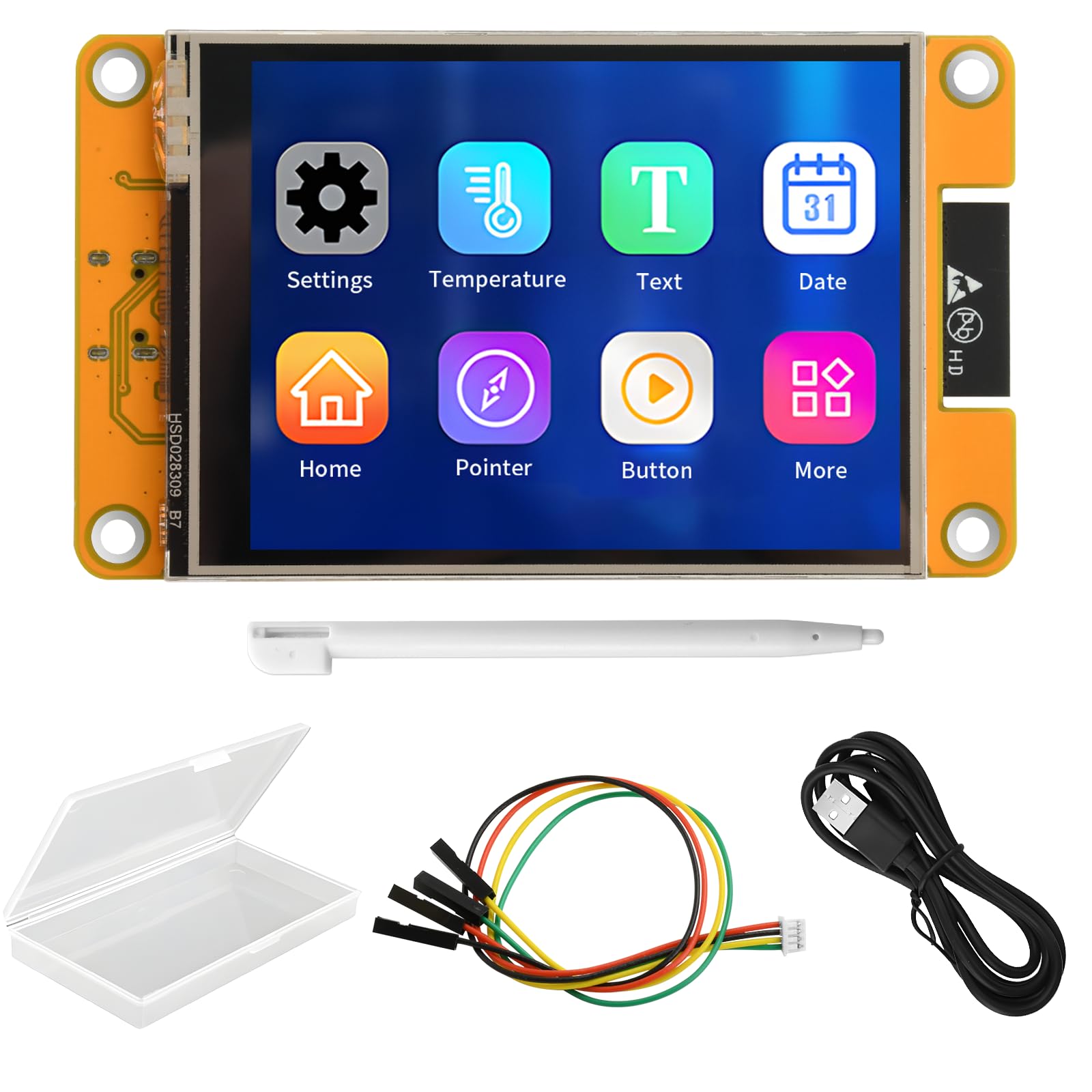 diymore 3.2 Inch ESP32 Display, for ESP-32 Development Board WiFi Bluetooth, ST7789P3 Driver 240 x 320 LCD Display, Intelligent TFT Module Touchscreen High Speed IoT Connectivity LVGL/GUI