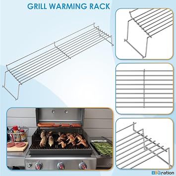 65054 Warming Rack for Weber Genesis 300 Grill Parts 2007-2016 Genesis E310 E320 E330, Warming Rack for Weber Genesis Grill Parts Warming Rack Weber 81323 62749