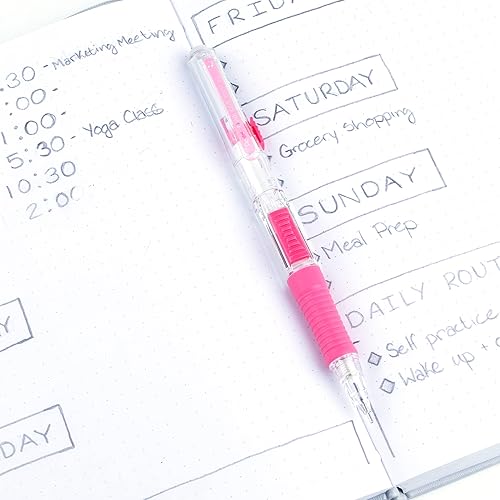 Miniatura 9 de Portaminas Pentel Quick Click, Rosado Paquete de 12