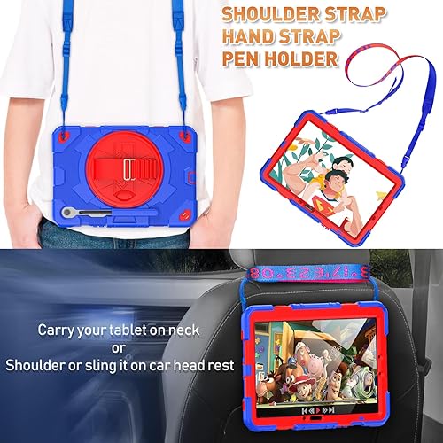 Miniatura 6 de Timecity Funda para Samsung Galaxy Tab S9 FE 5G de 10.9 pulgadas, para Galaxy Tab S9 de 11 pulgadas 2023 (SM-X510SM-X516SM-X710SM-X716B SM-X718U)