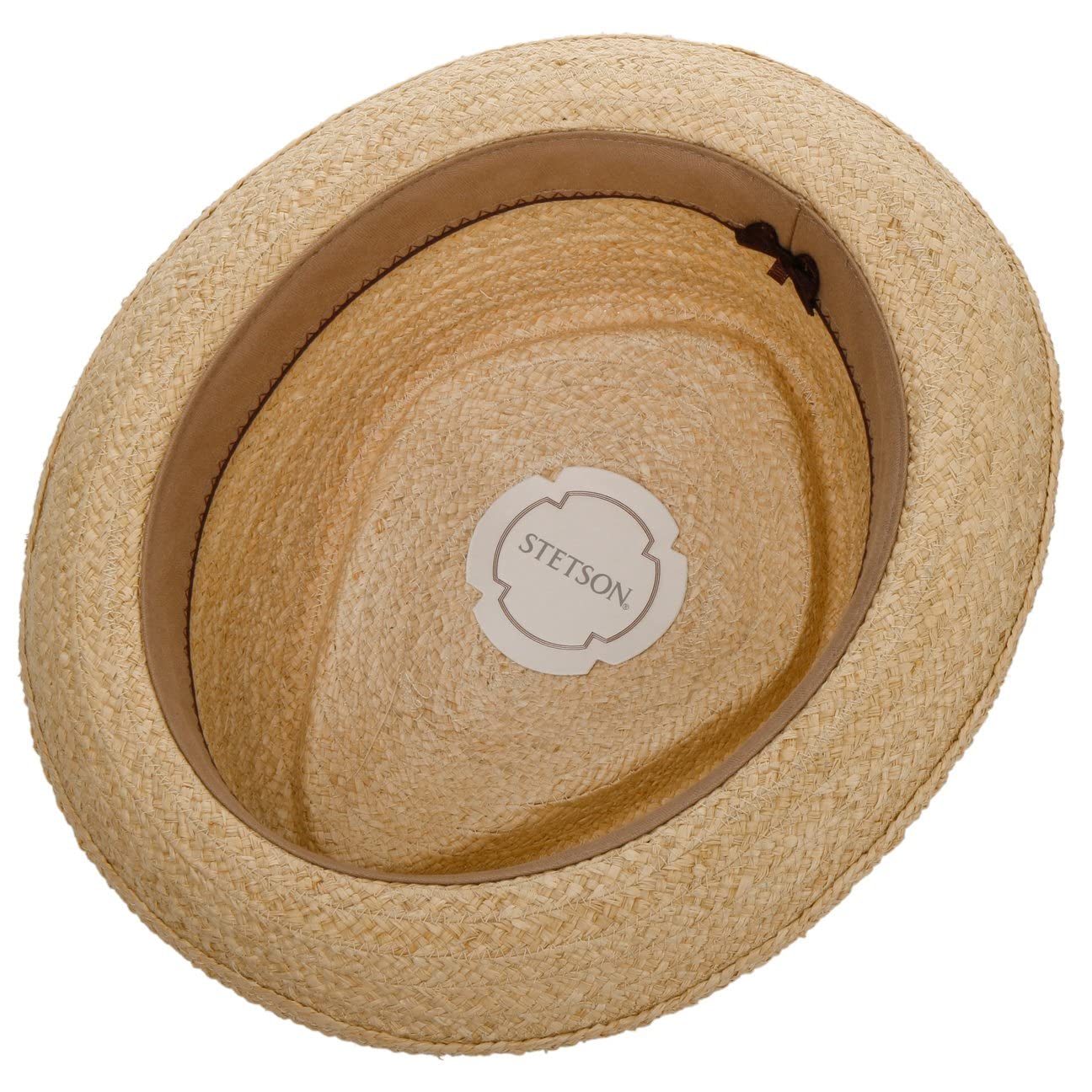 Stetson Vantella Diamond Cappello di Paglia da Sole Nastro in Grosgrain Unisex Primavera Estate