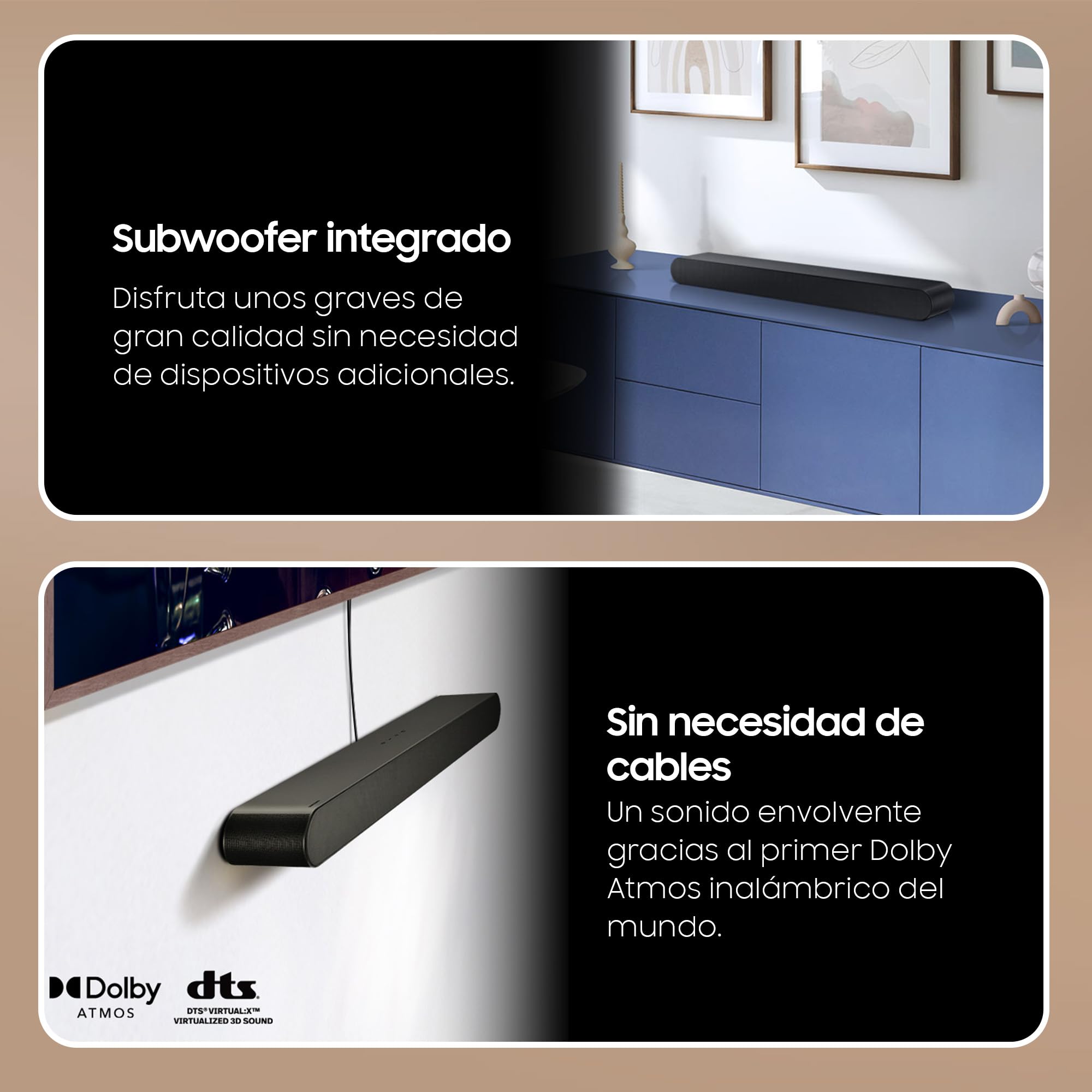 Soundbar Samsung HWS60D Nero