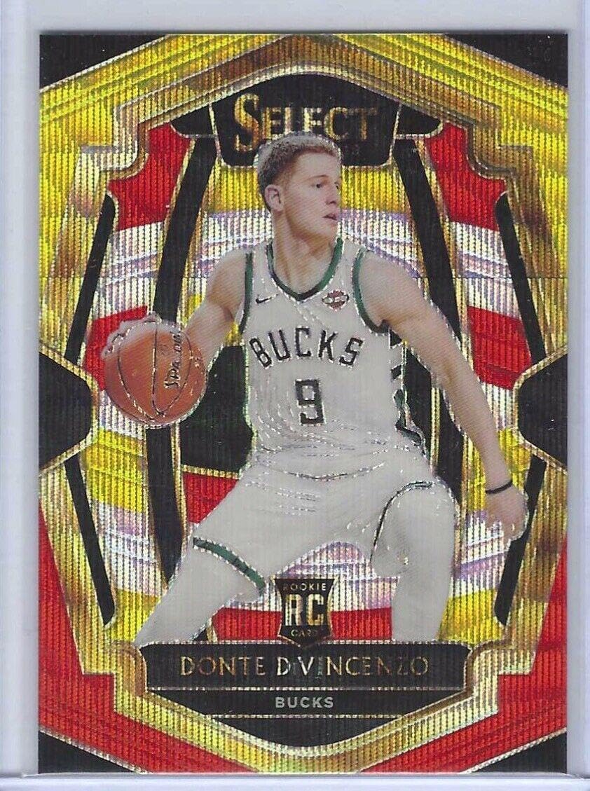 Donte Divincenzo 2018-19 Panini Select Tri Color Prizm Premier Rookie Rc #164 - Basketball Cards