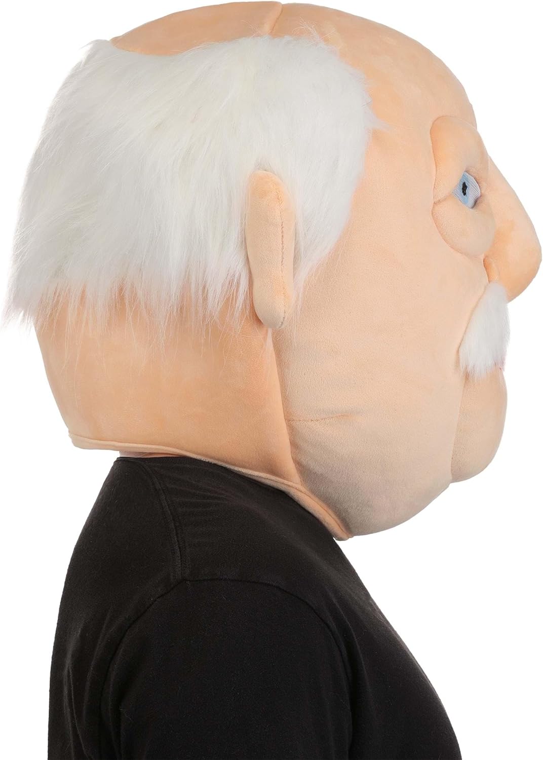 Disney Muppets Waldorf Costume Mask for Adults with Full Face Coverage and Realistic Features for Themed Events
