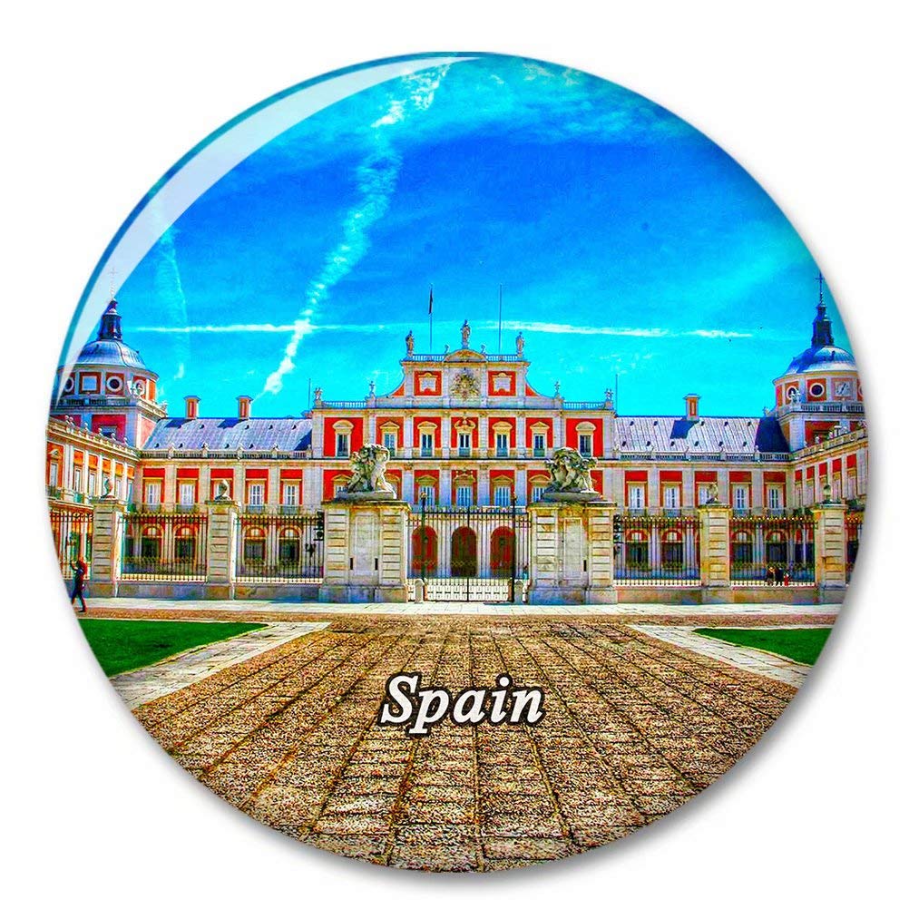 Kxrsm Bxtkpq-Spain-5233 Spain Aranjuez Fridge Magnet Decorative Magnet Bottle Opener Tourist City Travel Souvenir Collection Gift Strong Refrigerator Sticker