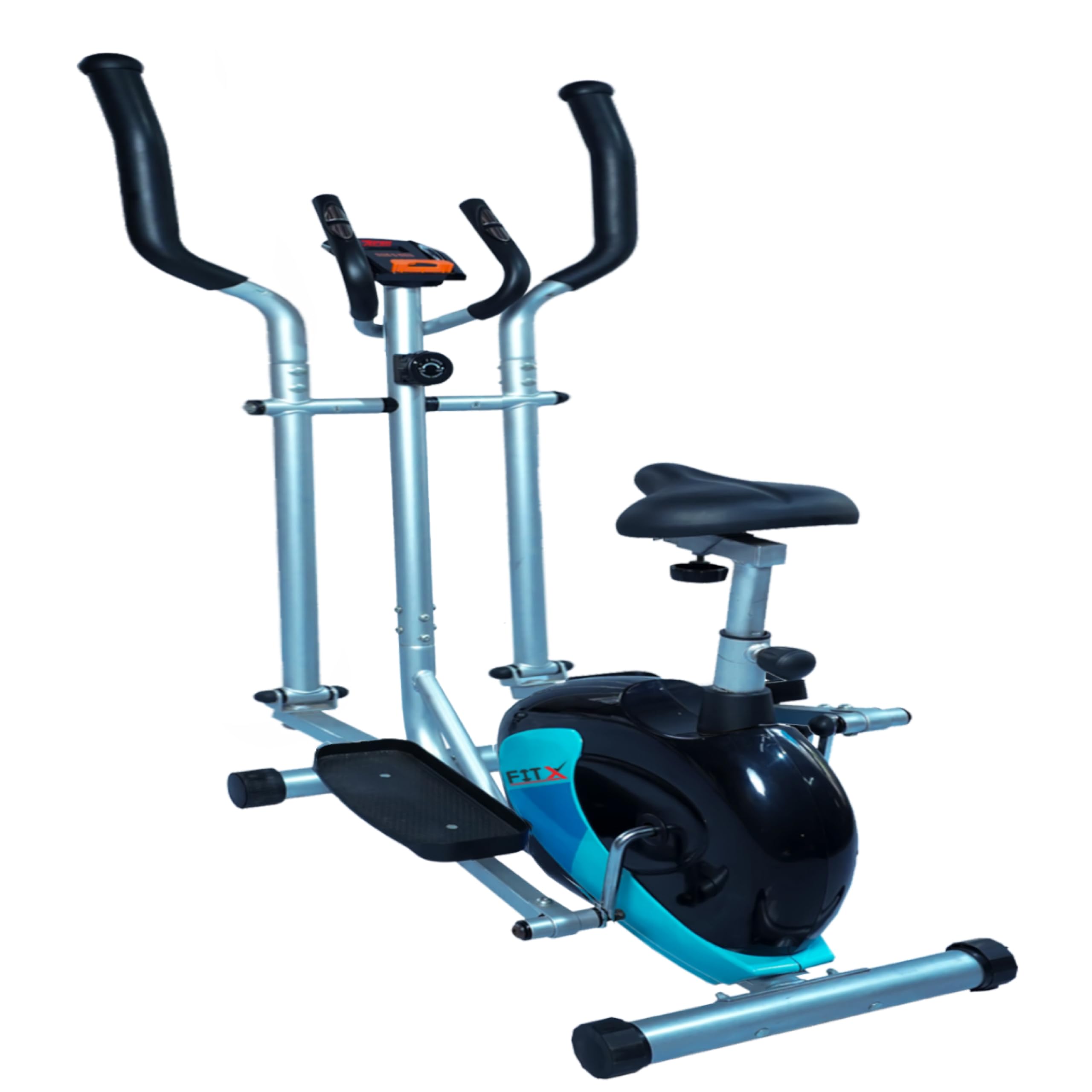 Avon FitX Elliptical Trainer – Large Non-Slip Foot Pedals, Hand Pulse Sensor on Fixed Handlebars, and Adjustable Resistance for Complete Body Fitness-image-38