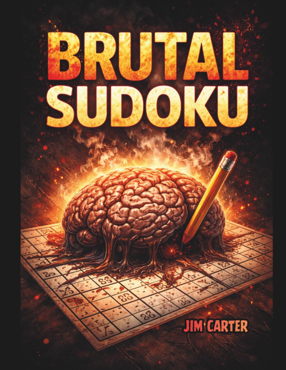 Brutal Sudoku: 100 9x9 Puzzles with Solutions (Puzzle Books)