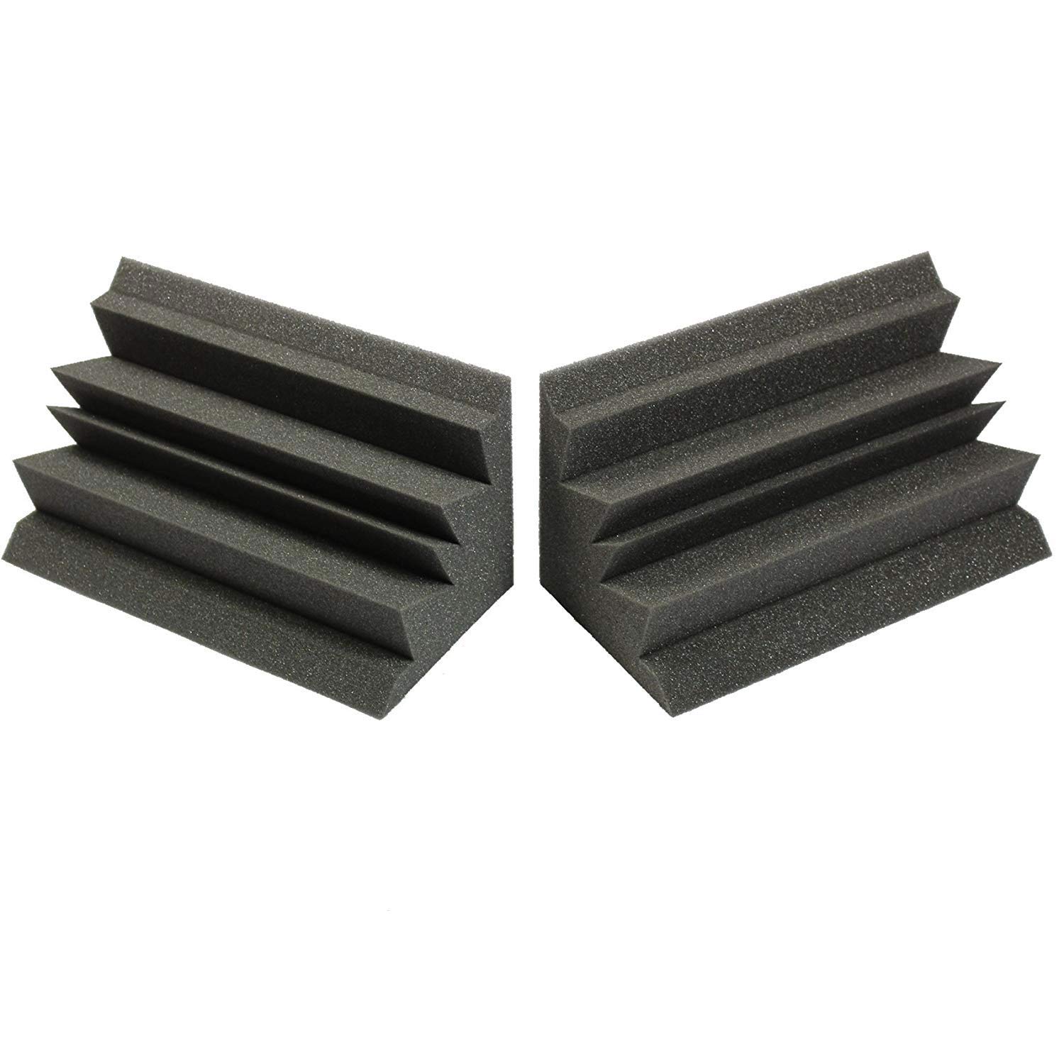 Acoustic Foam Bass Trap Studio Soundproofing Corner Wall 12" X 6" X 6