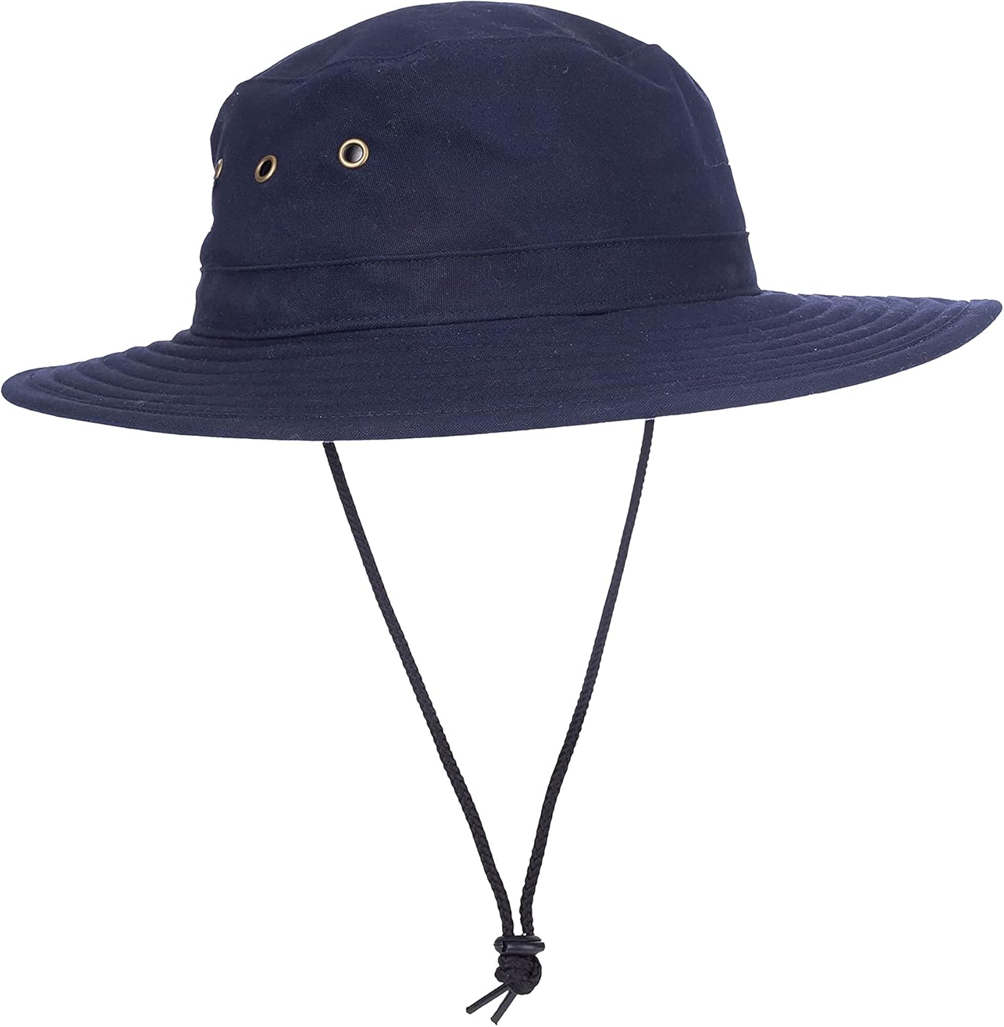 Insect Shield Unisex Brim Hat for Protection from Bugs and Insects, 100% Cotton Canvas with Adjustable Straps, One Size