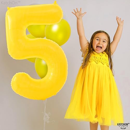 Miniatura 1481 de KatchOn, Globo dorado gigante del número 8 de 40 pulgadas, globo dorado del número 8 para decoraciones de cumpleaños de 8 años para niñas