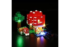 cooldac LED Light Kit for Lego Minecraft The Mushroom House 21179 Building Kit