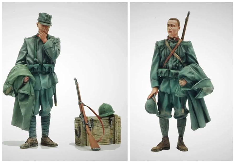 Amazon | 1/35 WWII イタリア兵 レジン製モデルキット レジン製