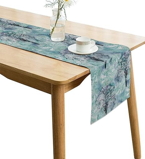Amaze Attires Jute Table Runner Heat Resistant Dining Table Runner for 4 Seater 12 Inches - 60 Inches AATR0040