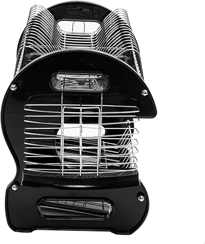 Miniatura 8 de Juego de escurridor de platos y escurridor, organizador grande de fregadero de acero inoxidable de 2 niveles con soporte para tazas, soporte para