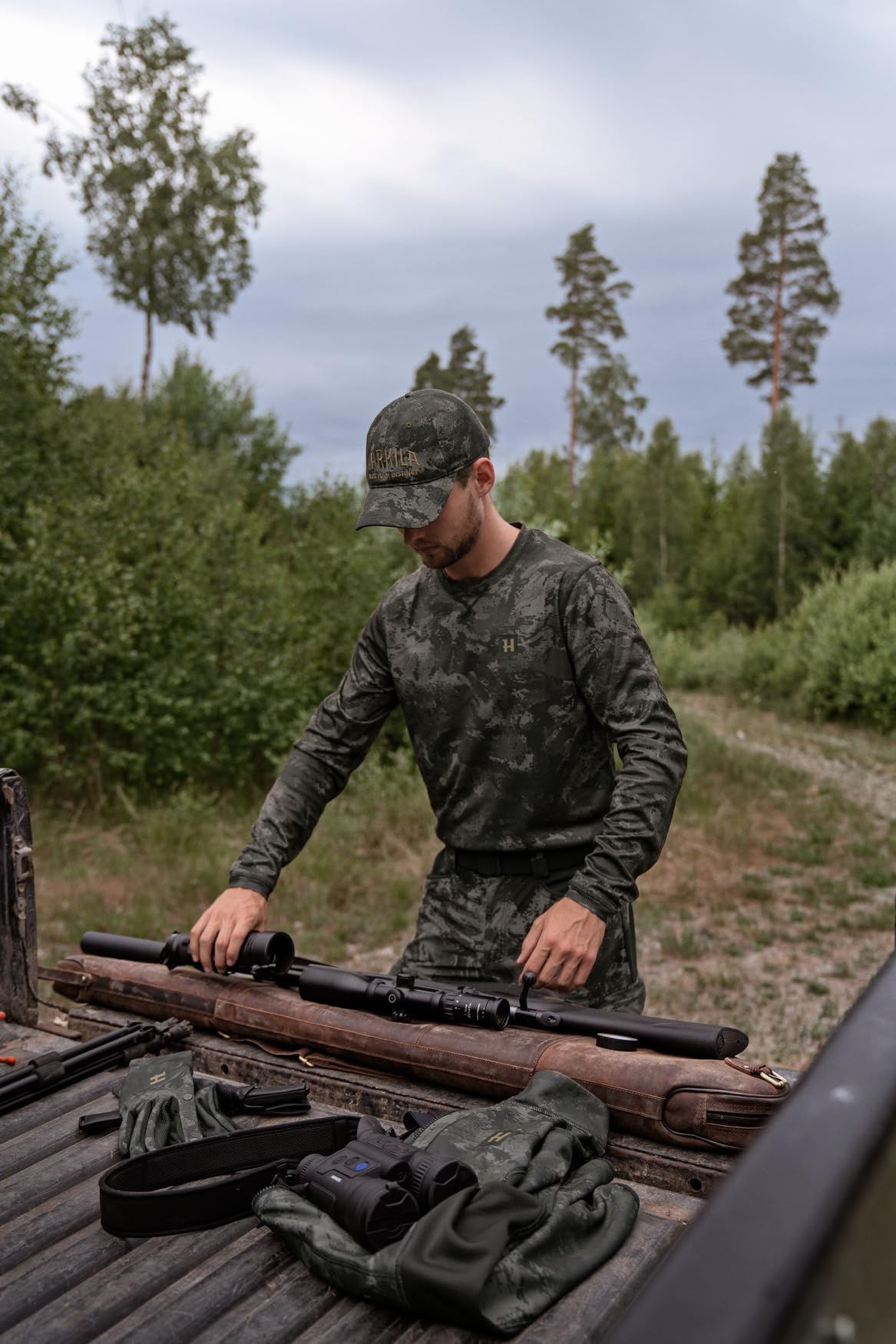Härkila NOCTYX Camo L/S t-Shirt