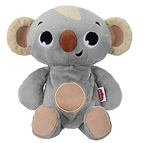 Tiny Love Koala Peluche Che Respira, Peluche Neonato, 0+ Mesi, Giocattolo con Movimento Calmante, Musica, Rumori Bianchi e Luci, Lavabile in Lavatrice, Ricarica USB-C, Collezione Boho Chic