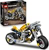 LEGO Technic Sarı Motosiklet 42225-7 Yaş ve Üzeri Çocuklar için Direksiyon ve Arka Tekerleğe Zincirle Bağlı Pistonlu Motor İçeren Yaratıcı Oyuncak Yapım Seti, Çocuklar için Hediye Fikri 151 Parça