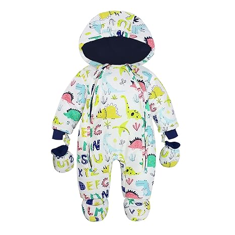 Baby Winter Overall Mit Kapuze