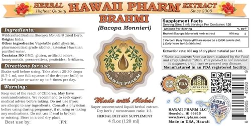 Miniatura 2 de Brahmi (Bacopa Monnieri) Extracto líquido, 1