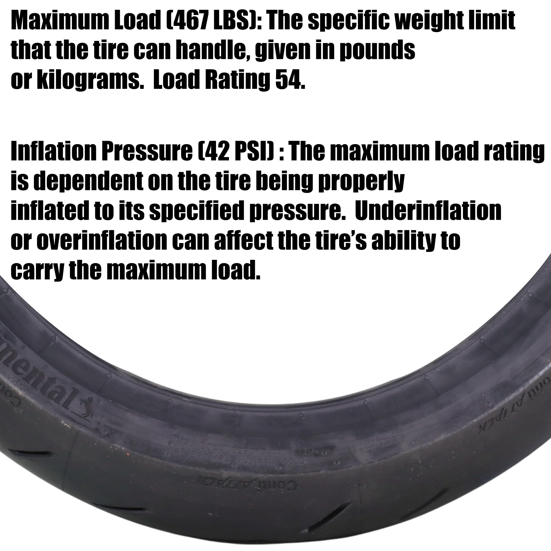 Continental Contiattack SM 2 69H TL Road Sport Rear Tire 160/60