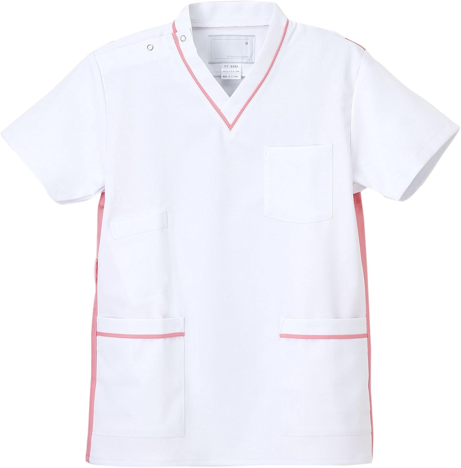 ナガイレーベン NAGAILEBEN 男女兼用上衣 FT4492 BLサイズ Tピンク