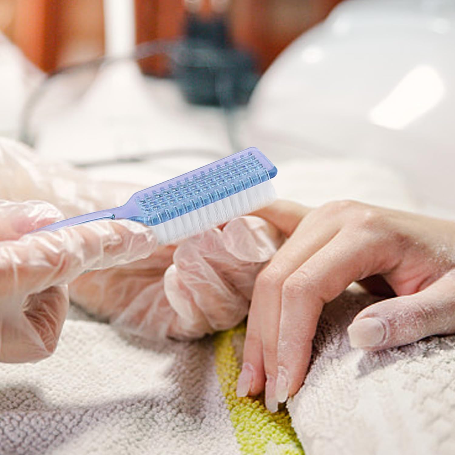 Confezione Da 5 Spazzole Per Unghie Con Manico Lungo, Spazzole Per Unghie Professionali, Spazzole Per Unghie Con Manico, Adatte Per La Pulizia Delle Mani E Delle Unghie Dei Piedi