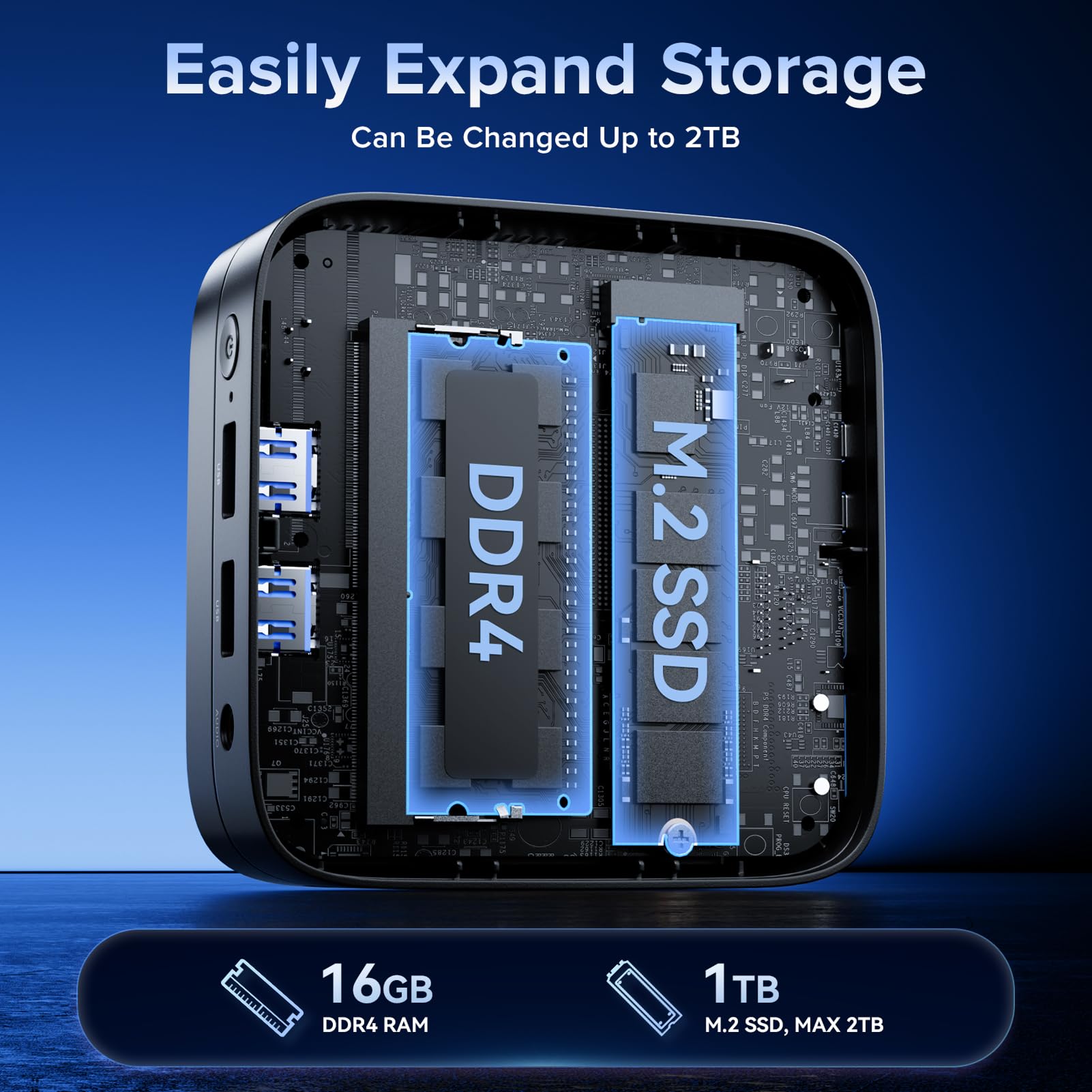 NiPoGi ミニpc E1 N97 16GB 512G Amazon.co.jp: NiPoGi ミニpc n97 mini pc 最大3.6GHz 4C/4T