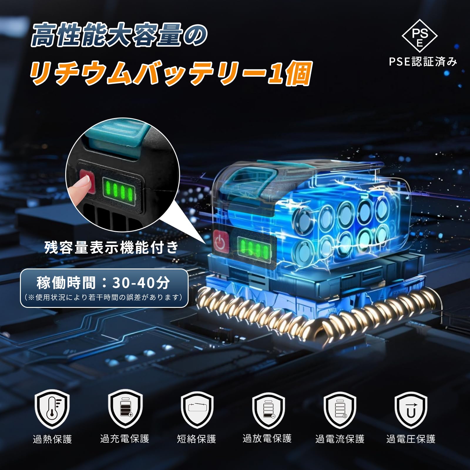 Amazon | 【LED電池残量表示】 KIGHSIN 充電式 6インチ 電動