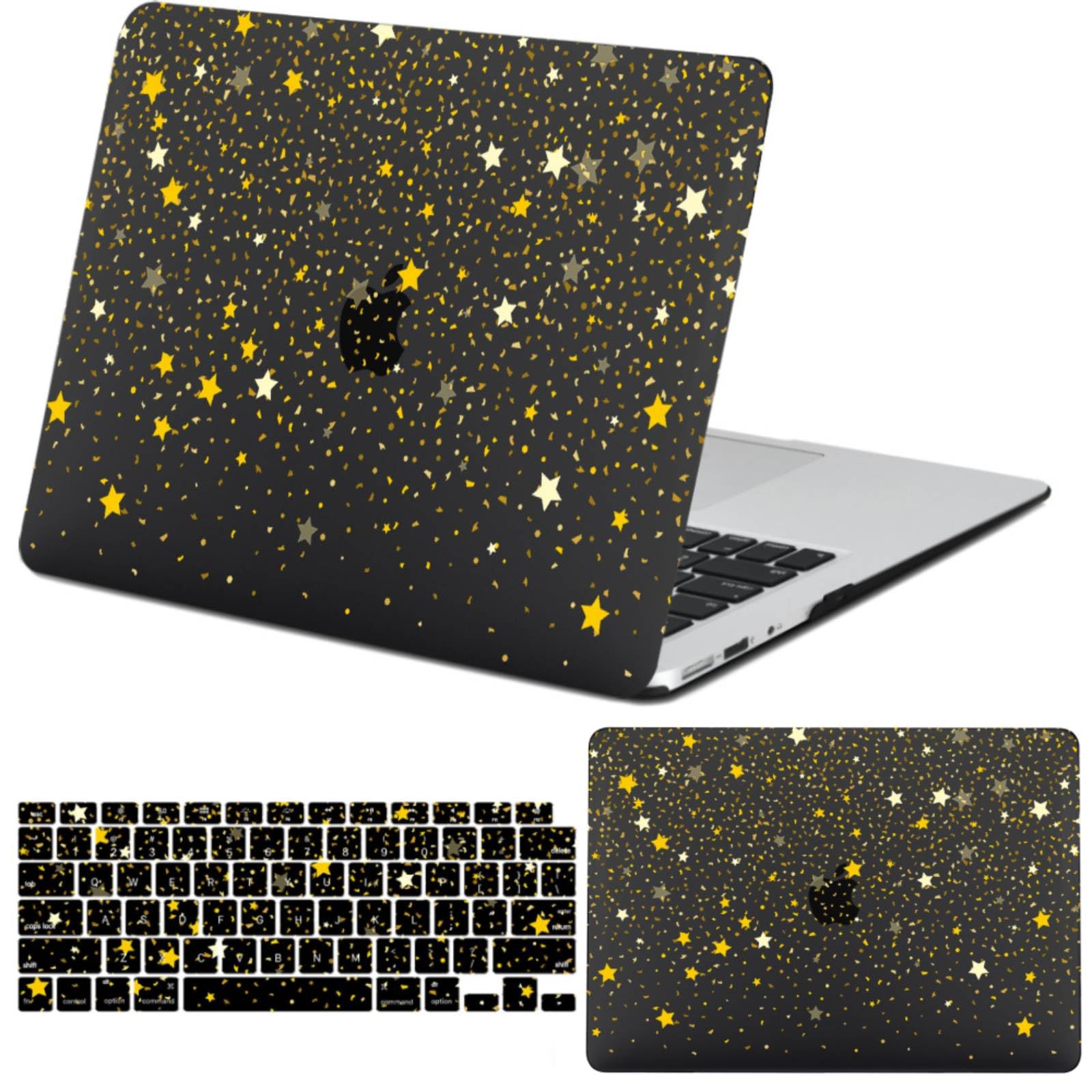 Carcasa MacBook Air 11 rígida de estrella con protector teclado A1465 A1370 8