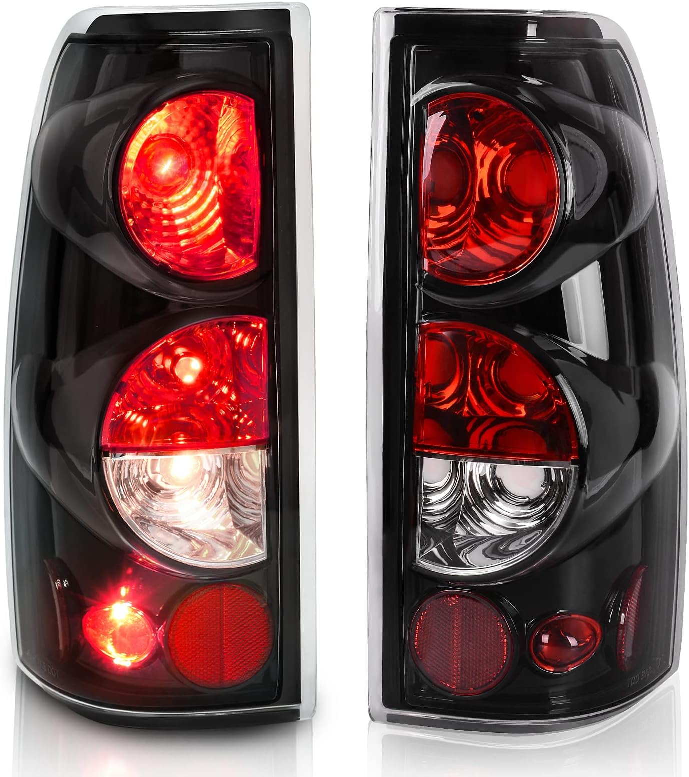 Purchase 99-02 Chevy Silverado GMC Sierra 1500 2500 3500 LED Tail Lights Brake Cargo Lamp In - Foto 4
