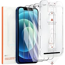 3 Pack Screen Protector for iPhone 14,Auto-Alignment,Premium Tempered Glass Film 9H Hardness,Dust-free,Scratch Resistant,Bubble Free,HD Clear,Easy Installation