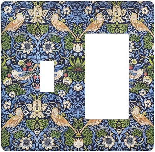 Miniatura 88 de Arte abstracto de mármol de acuarela de 1 cuadrilla, cubierta decorativa de pared de palanca única, placa de interruptor eléctrico para sala de Arte