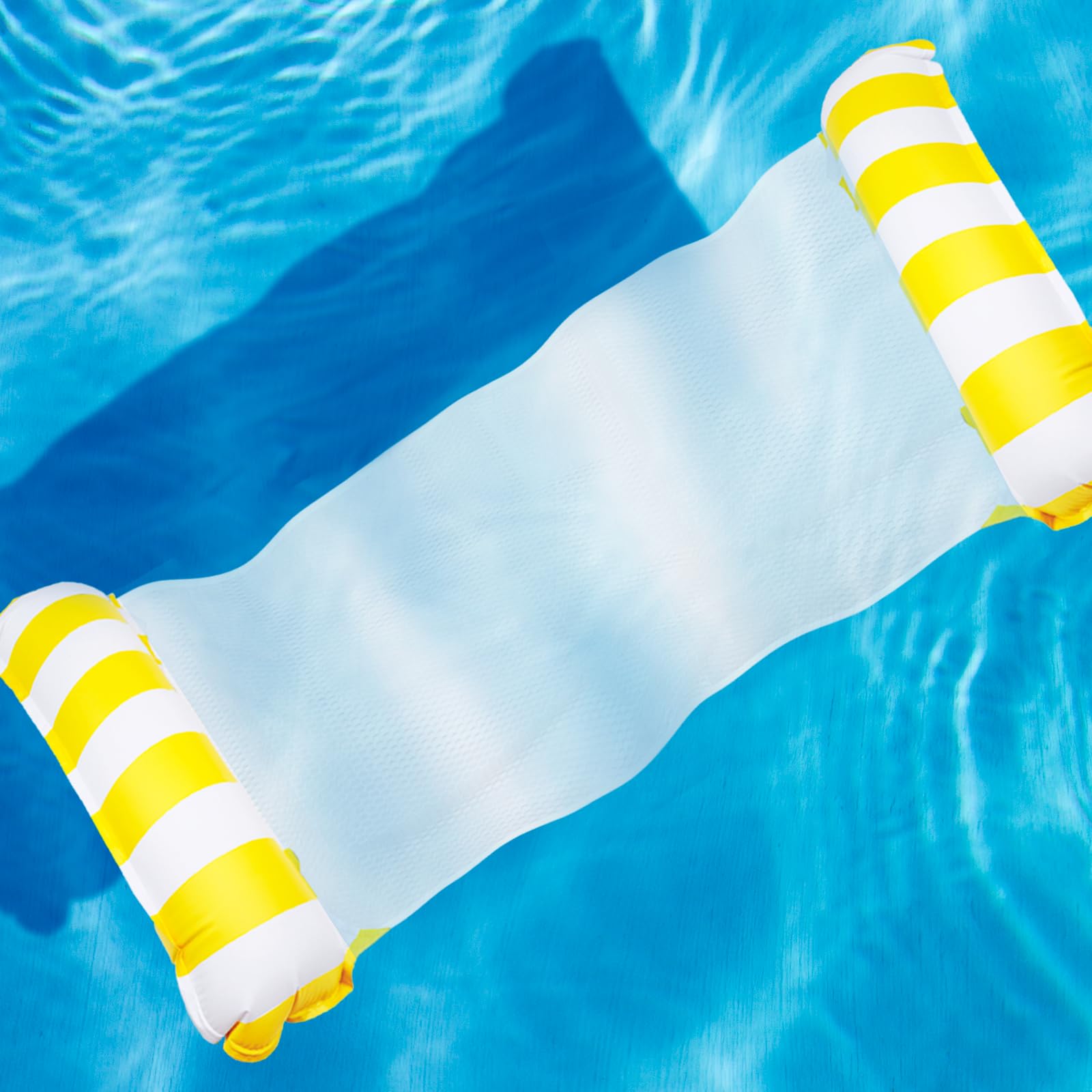 HYOJCWU Lot de 2 Matelas gonflables pour Piscine, Flottantes Hamac Jouet pour Adulte, 4 en 1 Accessoires de Piscine gonflables, Hamac pour Piscine, avec 2 Pompe à Air Manuelle, pour Plage Partie HYOJCWU Lot de 2 Matelas gonflables pour Piscine, Flottantes Hamac Jouet pour Adulte, 4 en 1 Accessoires de Piscine gonflables, Hamac pour Piscine, avec 2 Pompe à Air Manuelle, pour Plage Partie