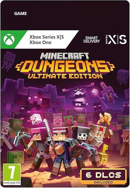 Minecraft Dungeons: Ultimate Edition | Xbox One/Series X|S - Download Code