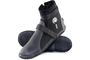 BPS Men's 3mm/5mm Diving Booties: Embrace Aquatic Adventures with Confidence