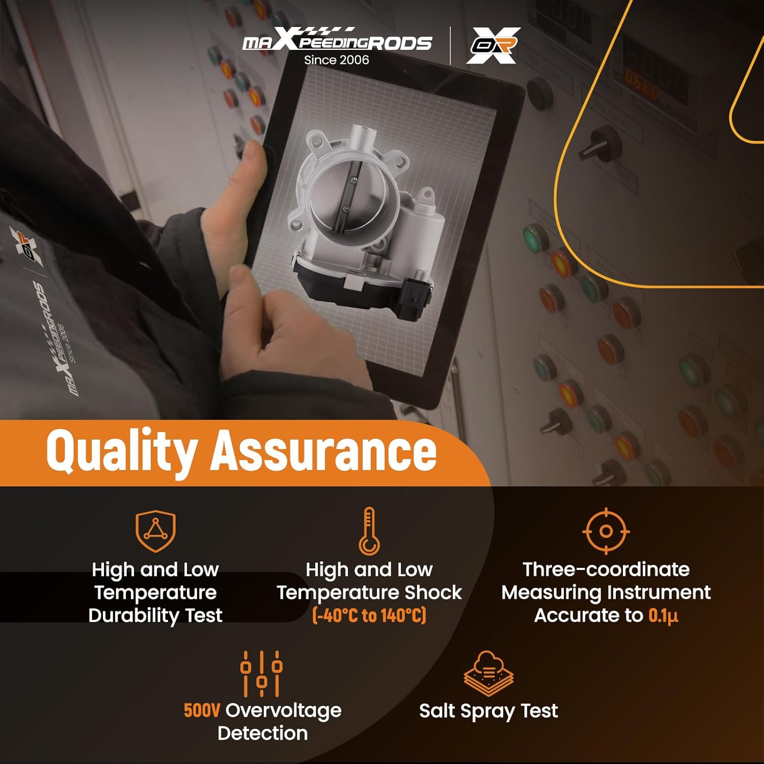 maXpeedingrods Electronic Throttle Body for Chrysler 200 2015-2017, for Jeep Cherokee Compass Renegade 2014-2018, for Dodge Dart, for Fiat 500X, for Ram Promaster City, 4891970AB 4891970AC 04891970AB