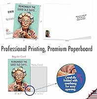 Vista 69 de NobleWorks Humorous Birthday Greeting Card with 5 x 7 Inch Envelope (1 Card) Bday Bra Size C10073BDG