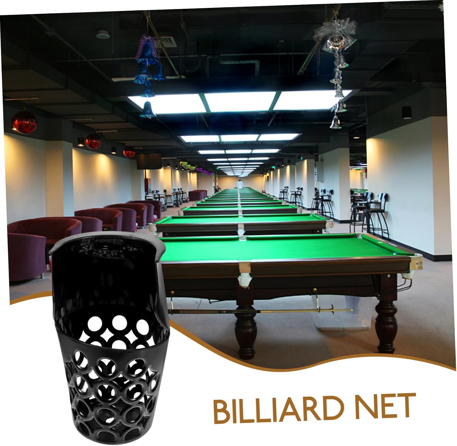 Billiard Ball Storage Case Plastic Holder Snooker Supply Billiard Pockets Pool Table Accessory