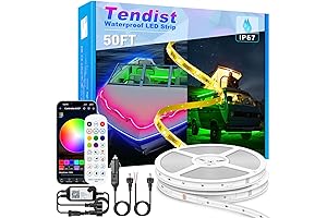 LED Boat Lights Strip : Marine LED Strip Pontoon Boat Light App Control