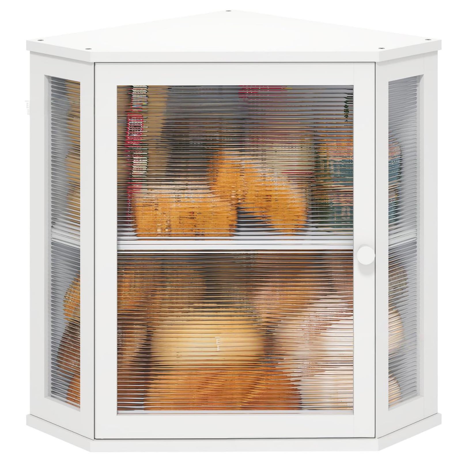 Nucelit Compact Two Compartment Bread Storage with Proof Finish and Opening Clear Bread Storage Bin