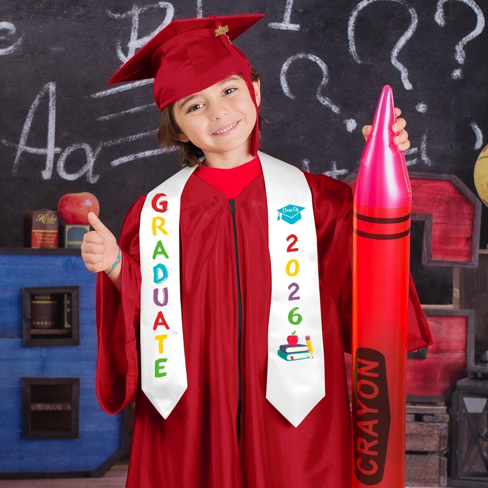 Snapklik.com : YLOLUL 2026 Kindergarten Preschool Graduation Gown Cap ...