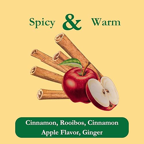 Vista 38 de Tadin Herb & Tea Co. Mezcla de té de Jengibre, sin cafeína, 24 bolsitas de té, Paquete de 6