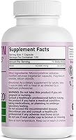 Vista 2 de Bronson Ultra Biotina 10,000 Mcg Suplemento para Cabello, Piel y Uñas, Sin GMO, 120 Cápsulas Vegetarianas